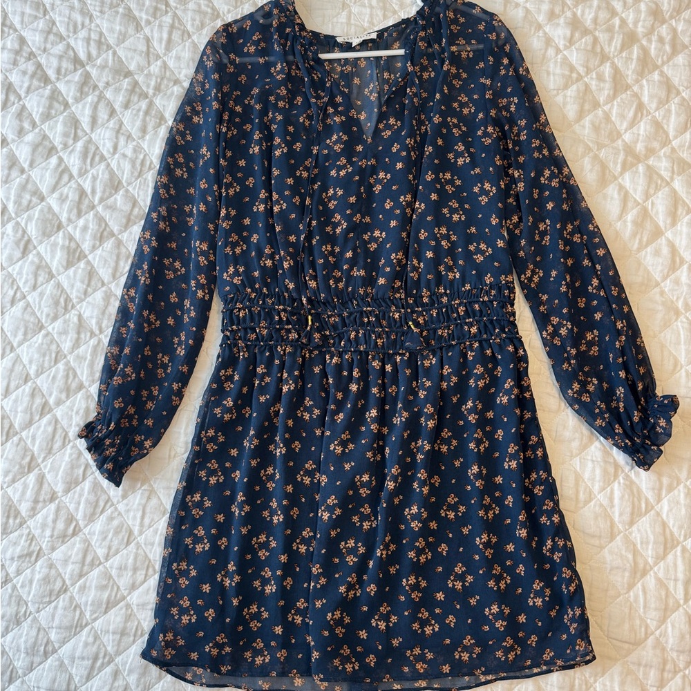 Floral Long Sleeve Dress